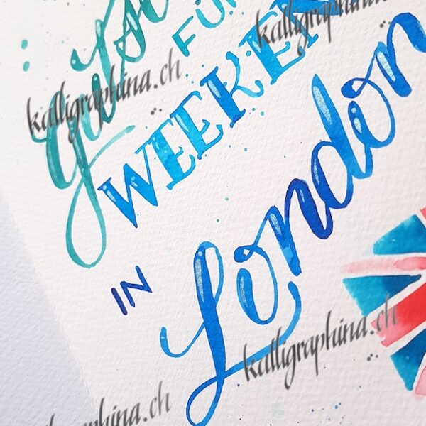 Geschenkgutschein "London"