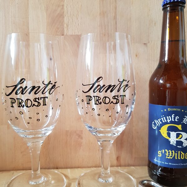 Individuelle Biergläser für den gemeinsamen Genuss