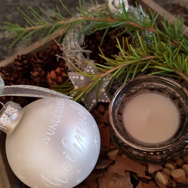 Kleines Arrangement im Advent