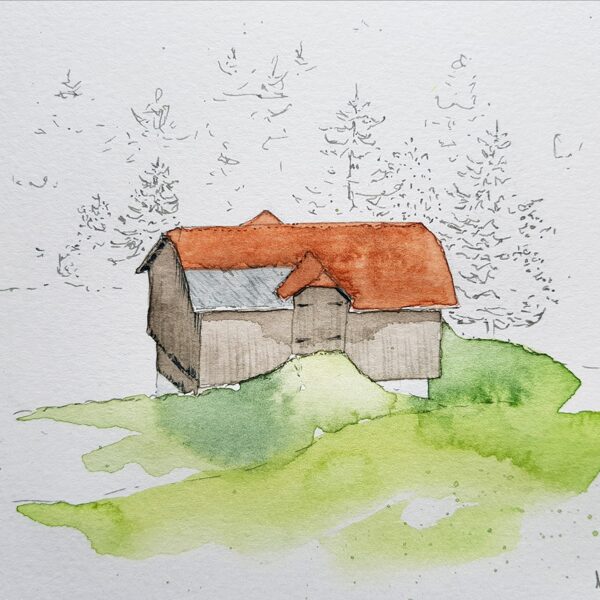 Scheune, irgendwo im Entlebuch festgehalten