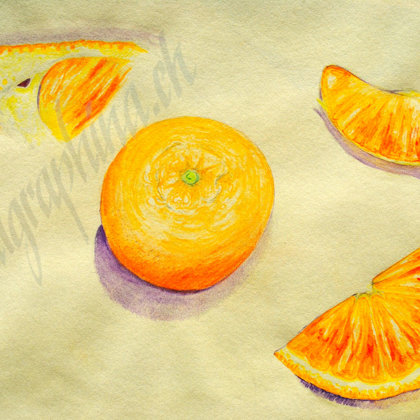 Orange - étude