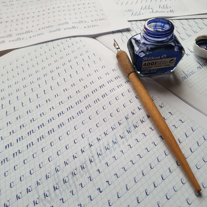 Exercise book - anglaise
