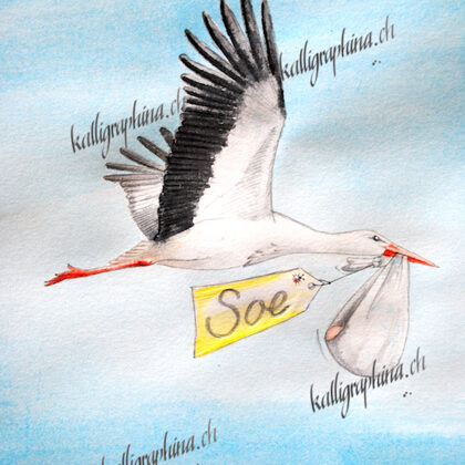 Birth Card "Soe"