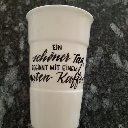 XL - Ein schöner Tag beginnt mit einem guten Kaffee