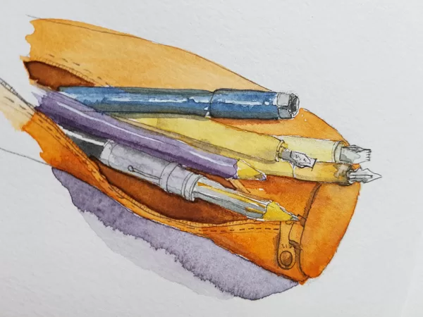 Aquarell-Studie