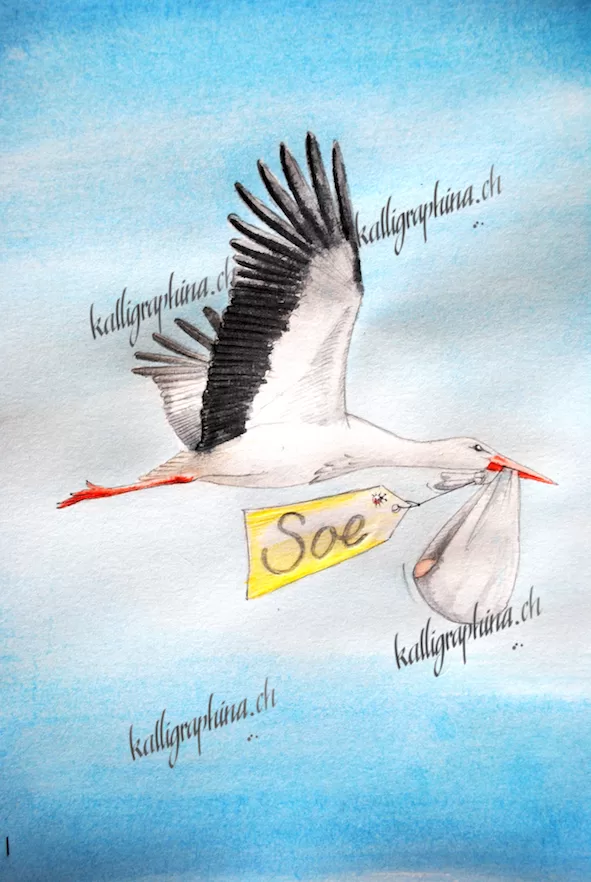 Geburtskarte "Soe"