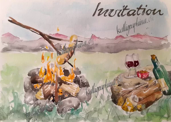 Einladung "Wanderung mit Picknick"