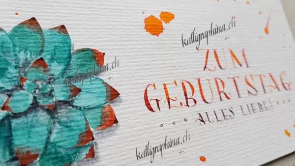 Detail of a Birthday Card