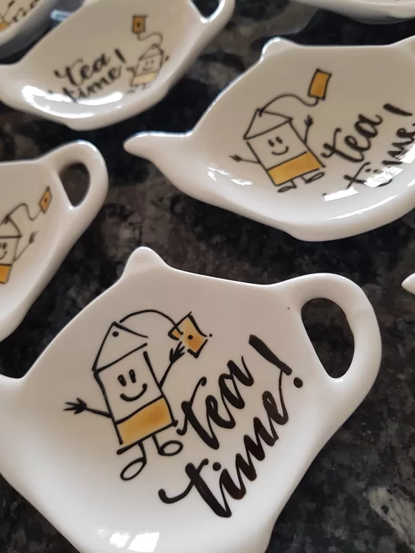 Teebeutel-Schalen "tea time"
