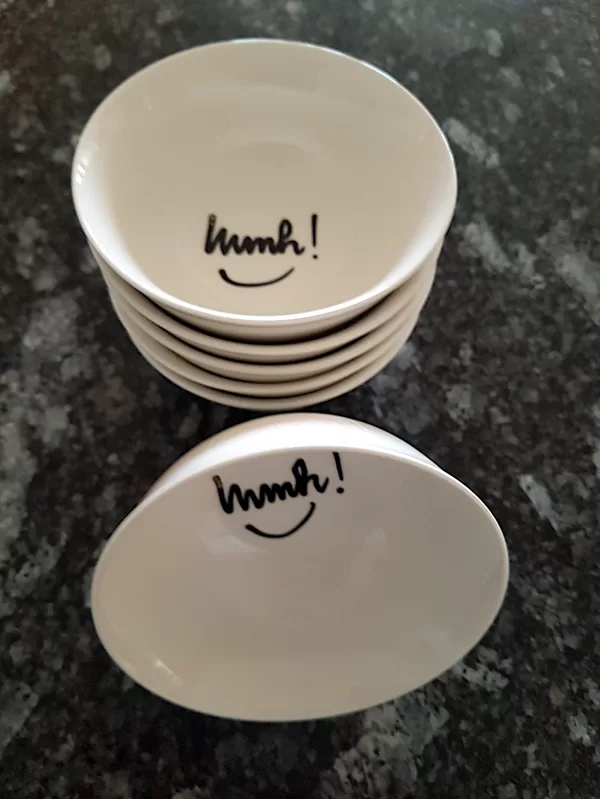 Dip-Schalen tief "Mmh!"