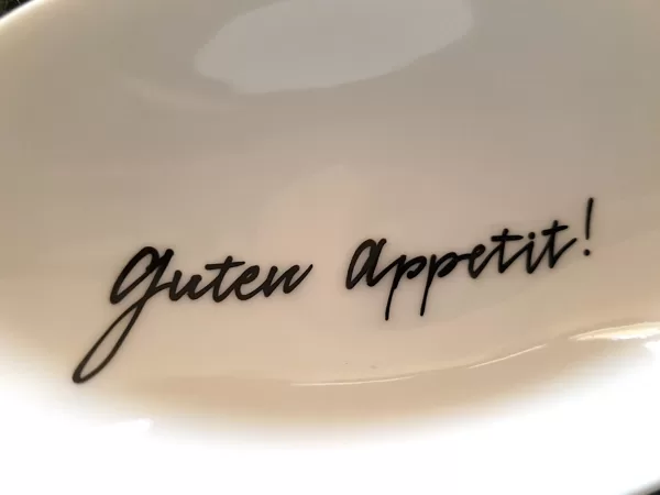 Schälchen oval "Guten Appetit"